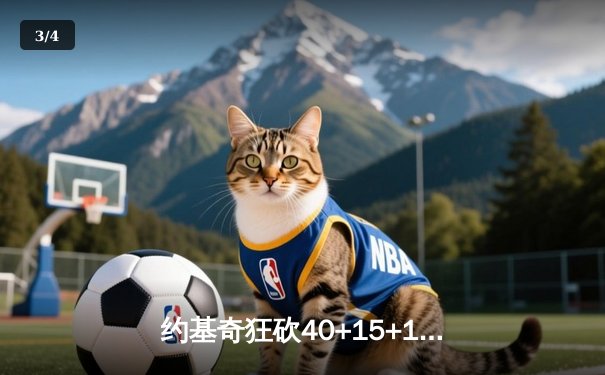 约基奇狂砍40+15+13创纪录，掘金加时险胜绿衫军锁定季后赛席位 - 3